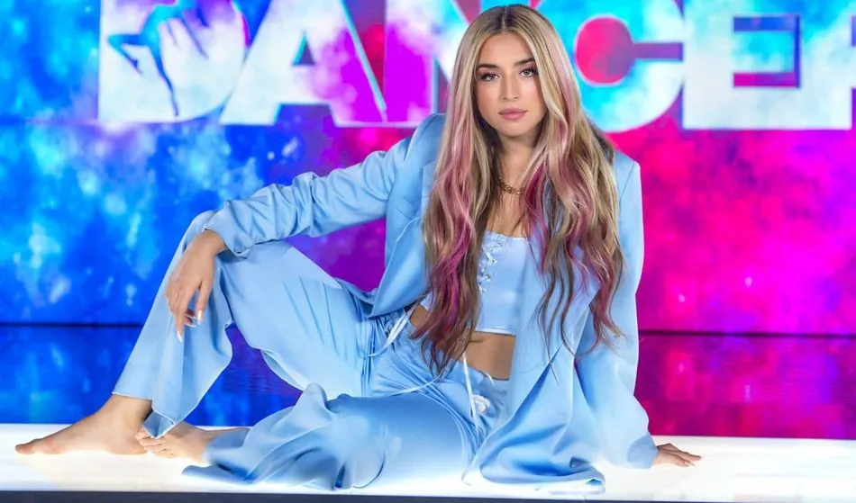 Lola Índigo en el plató de The Dancer