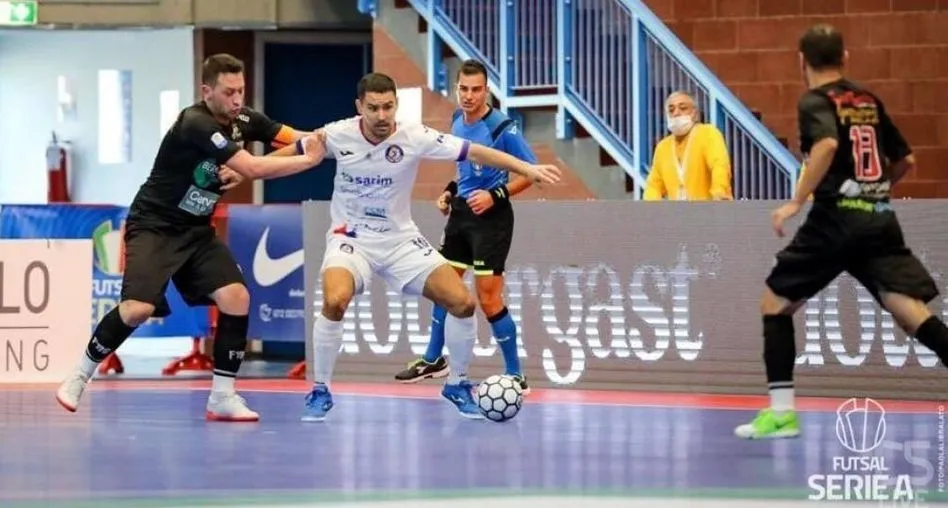  Dani Montes ‘Chino’ en uno de sus partidos con el Feldi Eboli. Foto @montesdanir