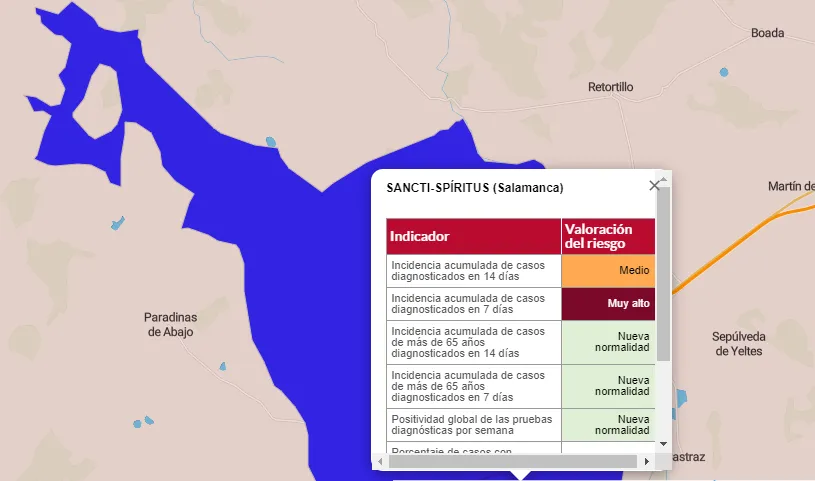 Sancti-Spíritus y La Fuente se unen al listado de localidades de la comarca con positivos  