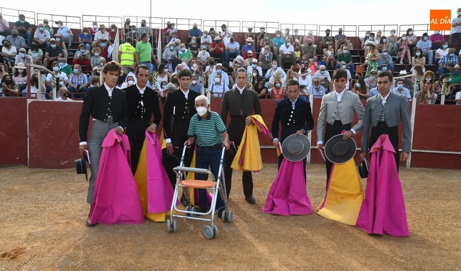 Conrado con los protagonistas del Festival | Fotos: Adrián Martín