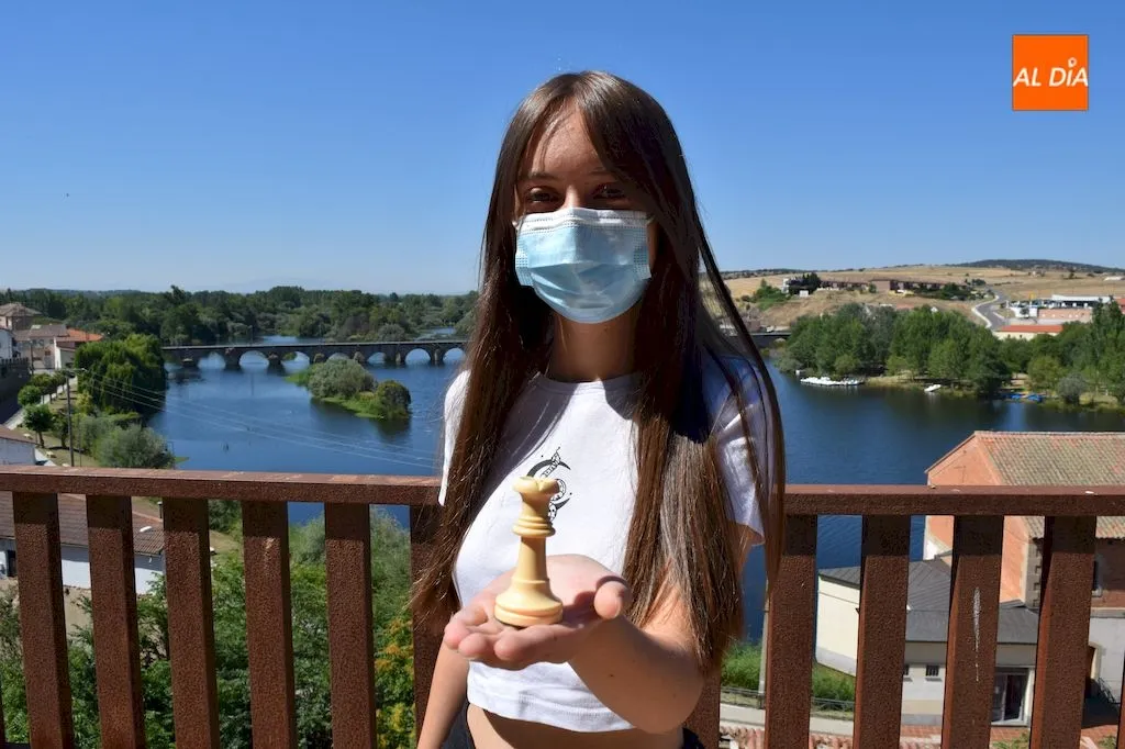 Lucía Sánchez, campeona sub 18 de Castilla y León / Pedro Zaballos