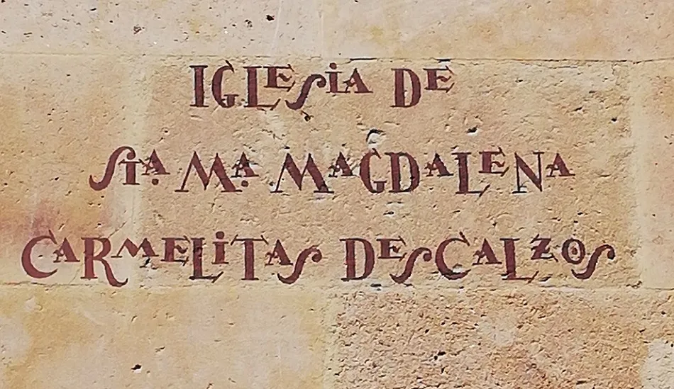 Primer aniversario de la misa en honor a Santa María Magdalena en Salamanca   