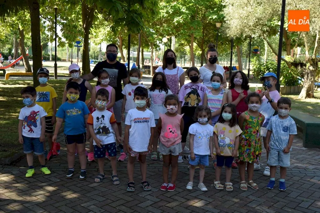 Participantes en la ludoeducateca municipal de Alba de Tormes / Pedro Zaballos