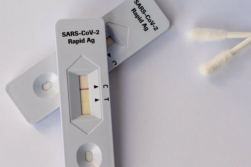 Imagén de test de autodiagnóstico Covid. Archivo