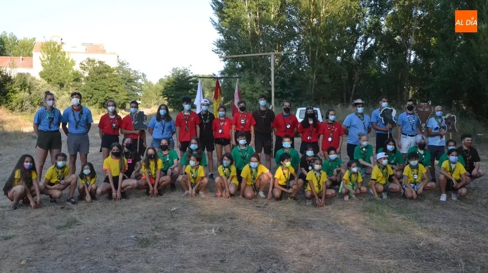 Los scouts disfrutan de un campamento sin salir de Ciudad Rodrigo  