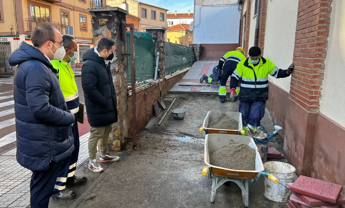 En marcha la reforma de los accesos al Pabellón de Conde de Foxá
