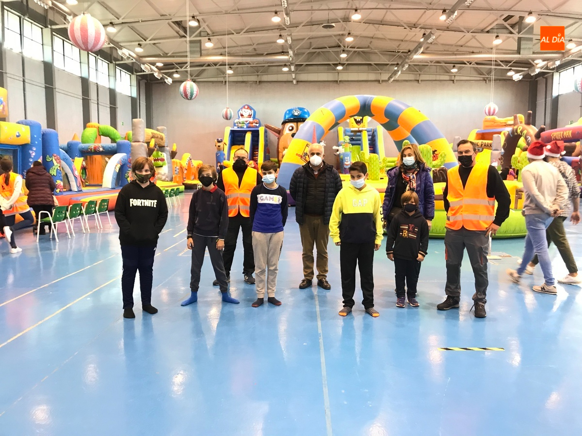 El parque infantil Navidiver abre sus puertas en el Recinto Ferial de Salamanca