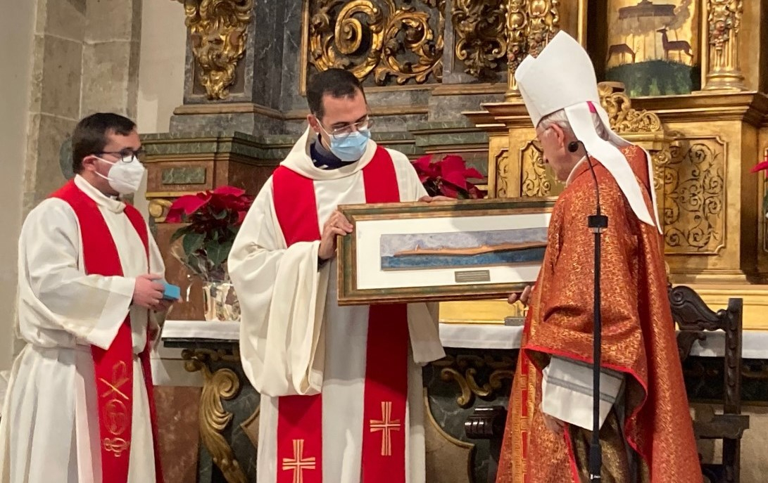 El presbiterio diocesano se despide de Jesús García Burillo