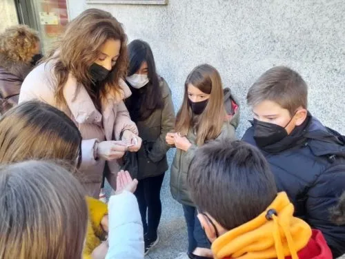 Los escolares del Colegio Miguel de Cervantes han visitado el museo en la primera jornada - Ayto. Guijuelo