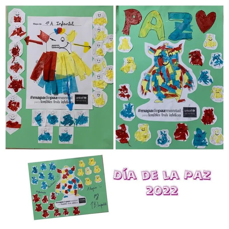 Celebración del Día de la Paz en el Colegio Marista Champagnat