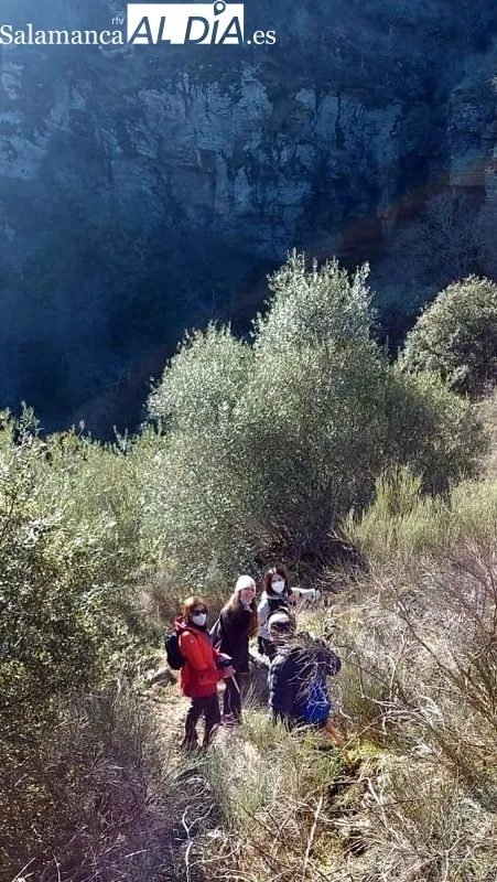 Imagen de las aguas heladas de la Cascada del Pinero en Masueco