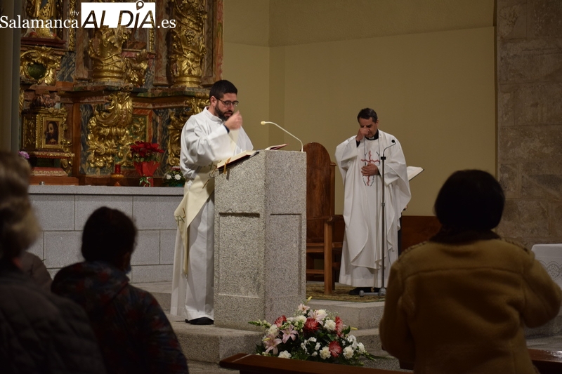 Eucaristía celebrado con motivo de la festividad de San Antón / Pedro Zaballos