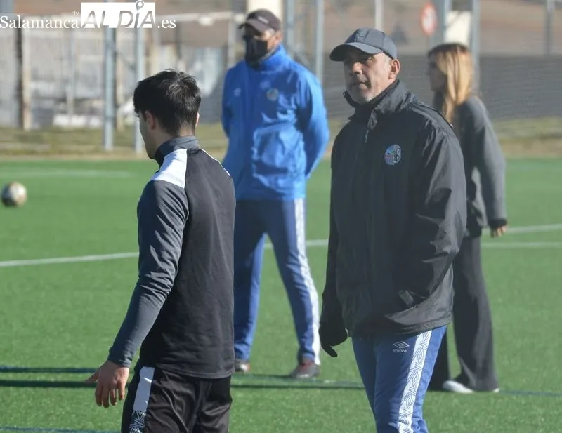 Galería de imágenes del entrenamiento del Salamanca UDS el 31 de enero