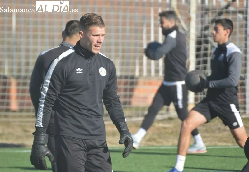 Galería de imágenes del entrenamiento del Salamanca UDS el 31 de enero