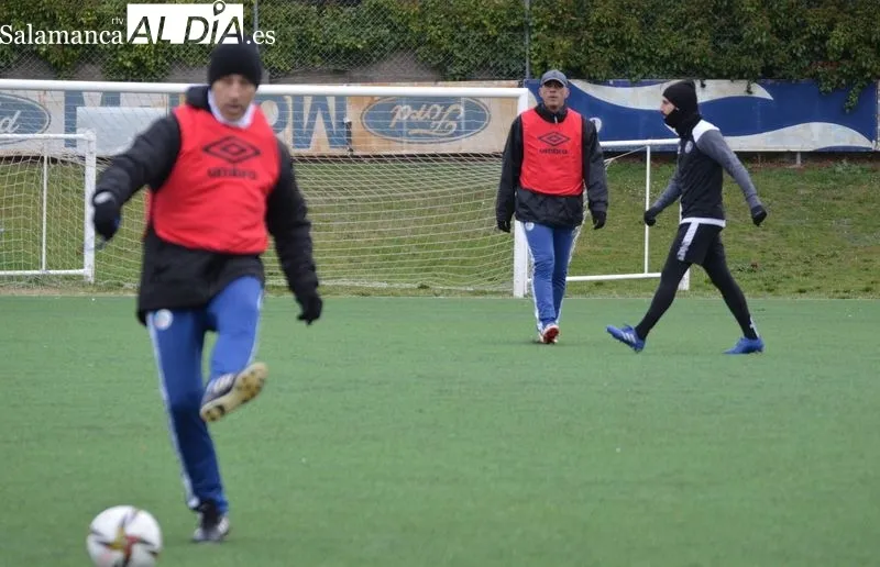 Imágenes del entrenamiento del Salamanca UDS del 7 de enero / Fotos: Carlos Cuervo