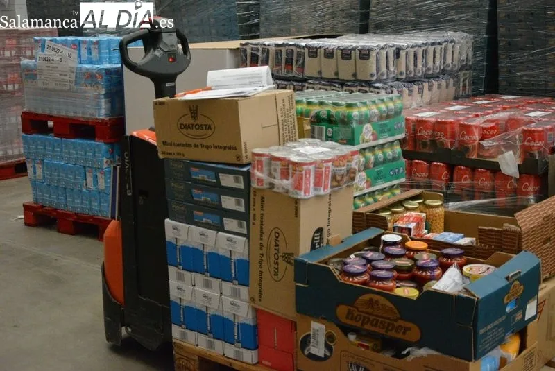 Almacenes del Banco de Alimentos de Salamanca | Fotos: Vanesa Martins