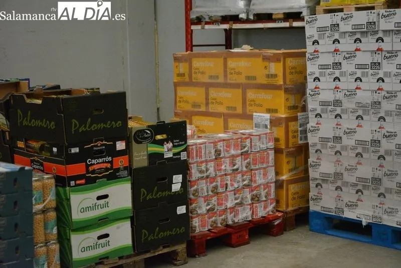Almacenes del Banco de Alimentos de Salamanca | Fotos: Vanesa Martins