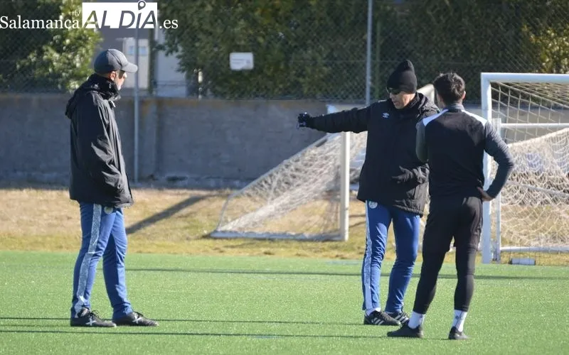 Galería de imágenes del entrenamiento del Salamanca UDS el 31 de enero