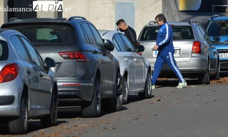 Foto 2 - Mikel Bueno entrena por primera vez con el Salamanca UDS