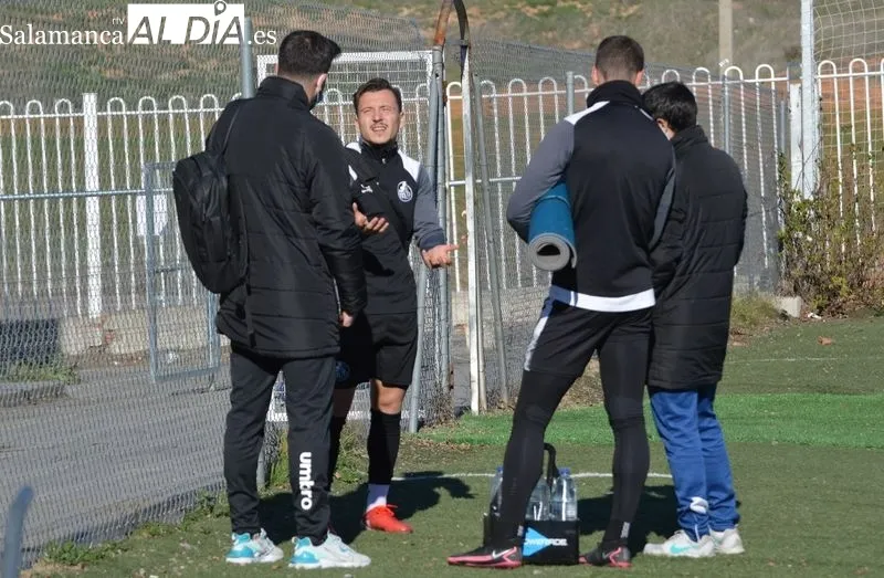Imágenes del entrenamiento del Salamanca UDS del 12 de enero / Fotos: Carlos Cuervo