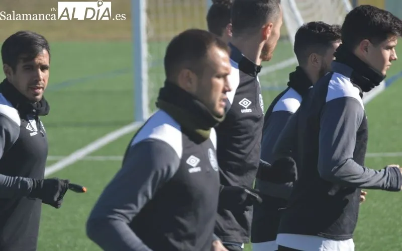 Galería de imágenes del entrenamiento del Salamanca UDS el 31 de enero