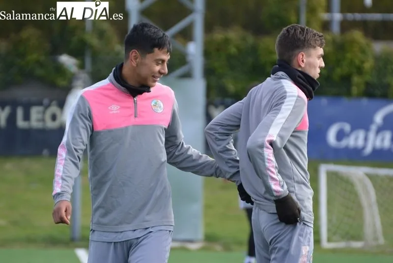 Imágenes del entrenamiento del Salamanca UDS llevado a cabo en Las Pistas / Fotos: Carlos Cuervo