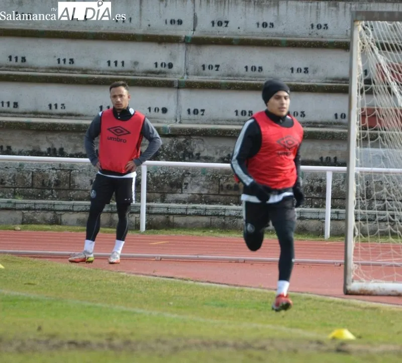 Imágenes del entrenamiento del Salamanca UDS llevado a cabo en Las Pistas / Fotos: Carlos Cuervo