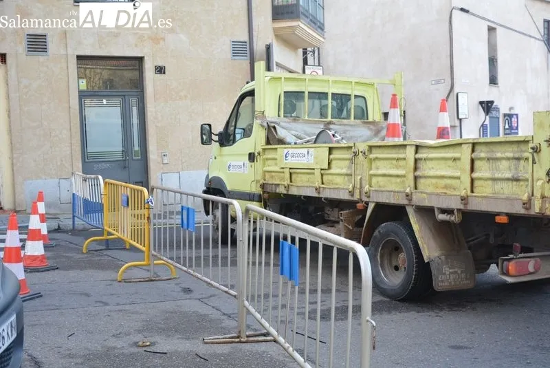 Comienzan las obras en la Calle Ancha | Fotos: Vanesa Martins