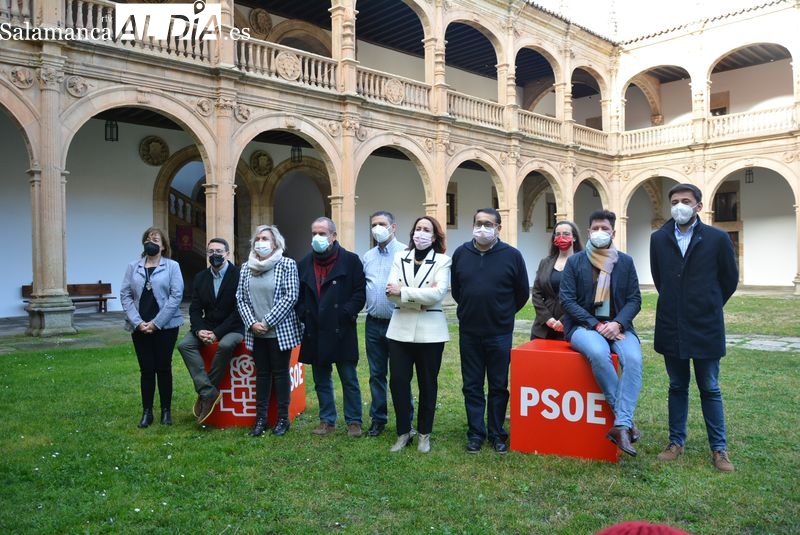 El PSOE de Salamanca presenta la lista de candidatos para las Cortes de Castilla y León 
