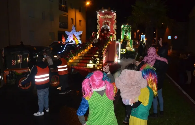 Foto 2 - Ciudad Rodrigo vive varias Cabalgatas en una, producto de la pandemia y de la visita de la lluvia