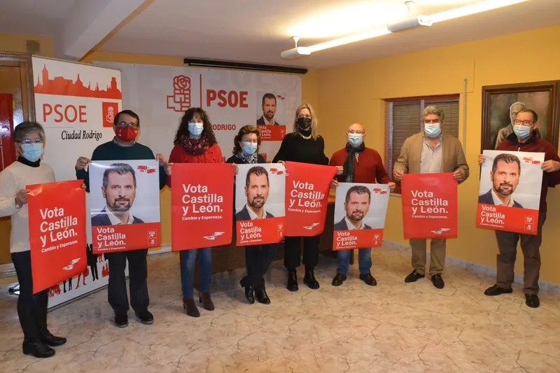 Foto 4 - At&iacute;pico arranque de campa&ntilde;a electoral hacia el 13F en Ciudad Rodrigo