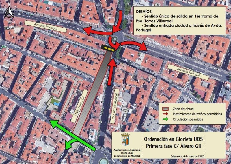 El Ayuntamiento de Salamanca iniciar&aacute; ma&ntilde;ana las obras para peatonalizar la calle Ancha y reform