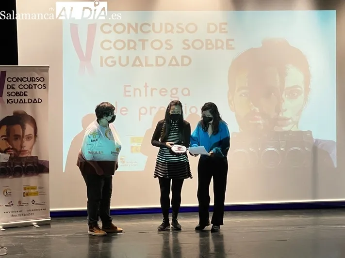 El Teatro del CDS acogía la entrega de premios del V Concurso Nacional de Cortos por la Igualdad