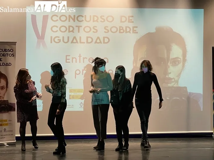 El Teatro del CDS acogía la entrega de premios del V Concurso Nacional de Cortos por la Igualdad