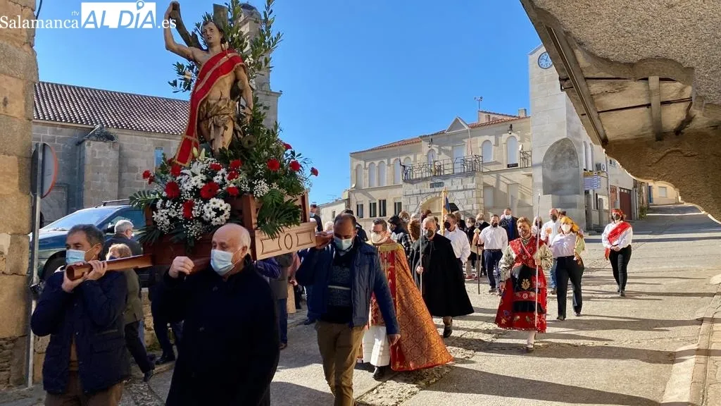 Actos en honor a San Sebastián en Vilvestre