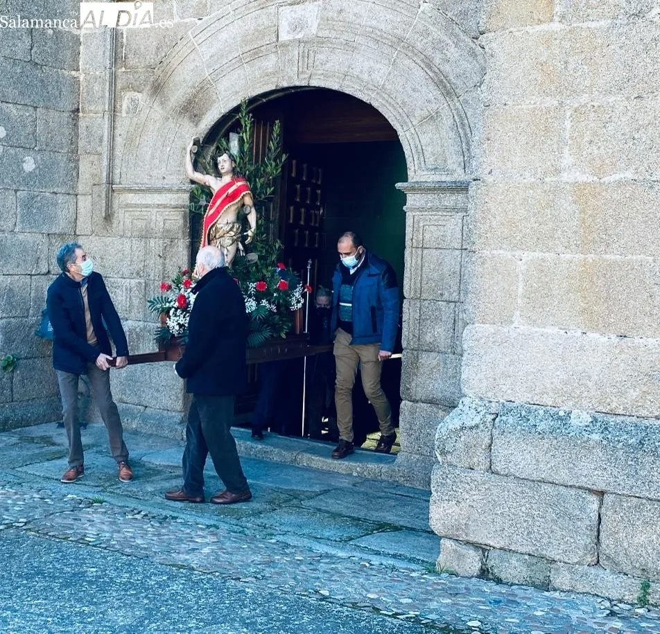 Actos en honor a San Sebastián en Vilvestre