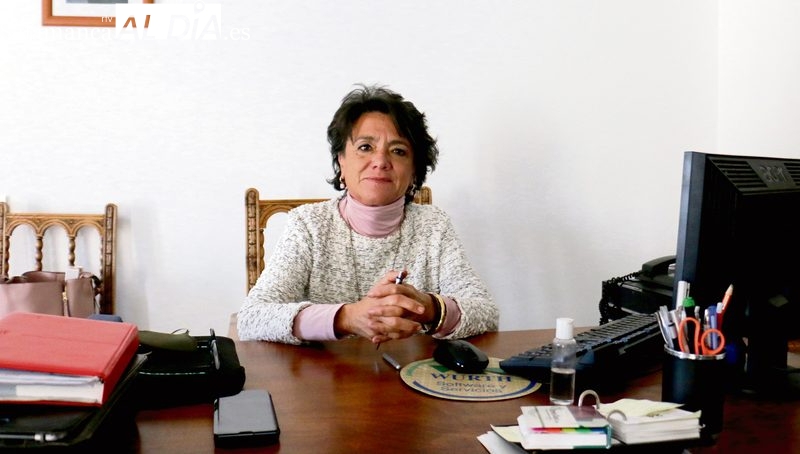 Luisa de Paz, alcaldesa de Vitigudino y candidata en la lista del PP por Salamanca a las Cortes de Castilla y León / CORRAL