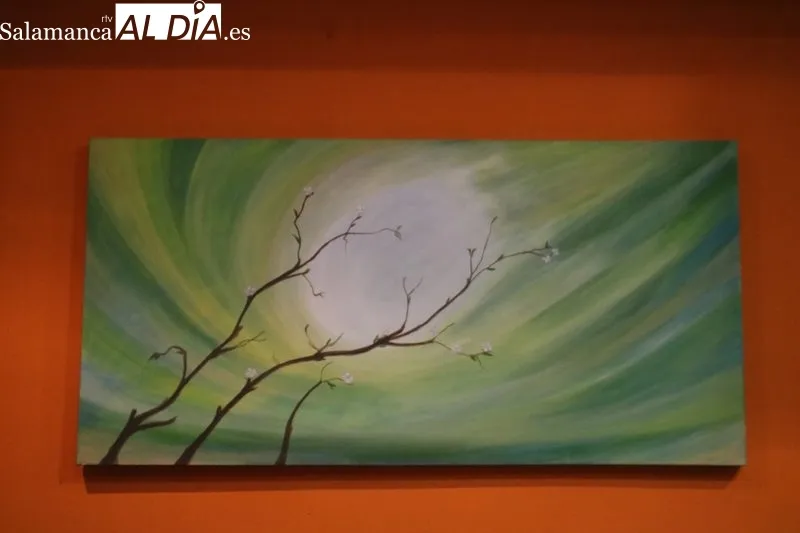 Exposición de Joaquín Sánchez Gonzalo en el Café-Bar El Retiro de Vitigudino / CORRAL  