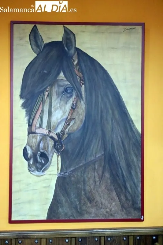 Exposición de Joaquín Sánchez Gonzalo en el Café-Bar El Retiro de Vitigudino / CORRAL  