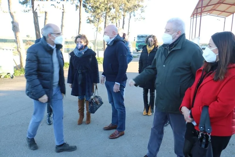 Visita del consejero de Agricultura y Ganadería a Vitigudino / CORRAL 