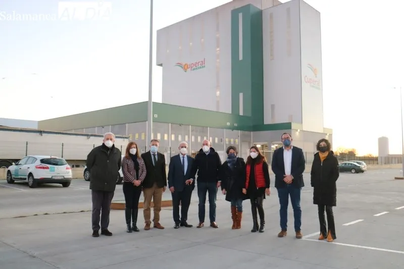 Visita del consejero de Agricultura y Ganadería a Vitigudino / CORRAL 