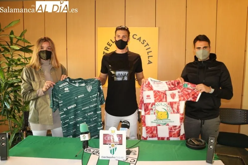 Presentación Coque como nuevo jugador del CD Guijuelo - Kiko Robles
