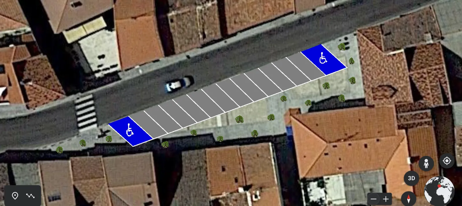 Foto 2 - Pe&ntilde;aranda en Com&uacute;n propone la reforma de la plazuela de Severo Ochoa y la calle Carmen para tratar de dotarlas de m&aacute;s aparcamientos