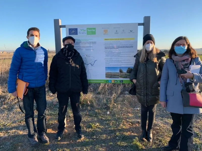 Visita de la Comisión Europea al proyecto LIFE Vía de la Plata - Ayto. de Salamanca