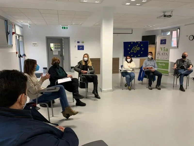 Visita de la Comisión Europea al proyecto LIFE Vía de la Plata - Ayto. de Salamanca