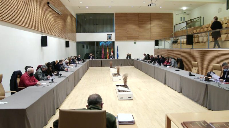 Sesión ordinaria de enero del pleno de la Diputación de Salamanca