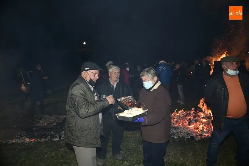 Hoguera de San Sebastián en su Arrabal