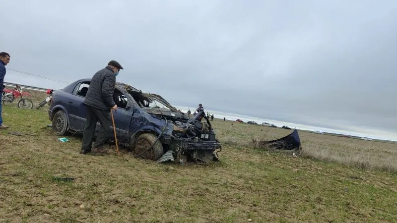 Estado del vehículo conducido por Iván Díaz tras el accidente