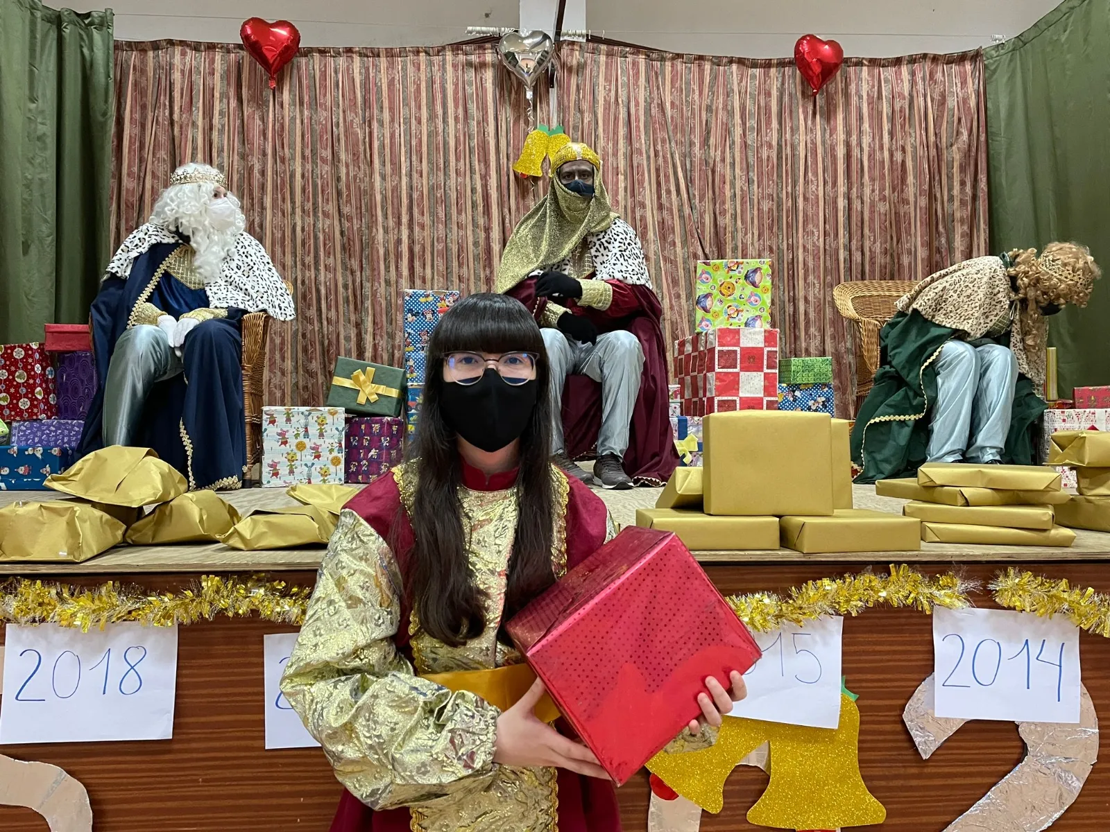 Foto 3 - Melchor, Gaspar y Baltasar llevan la alegr&iacute;a a las calles y los hogares de Villoruela