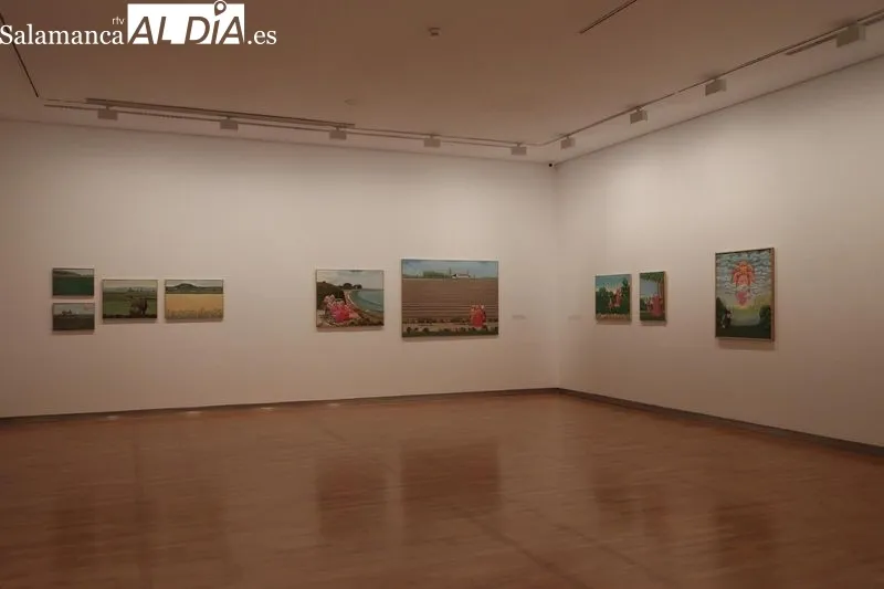 'Leones en el jardín' de la artista salmantina Isabel Villar, la primera exposición conmemorativa del 20 aniversario de la capitalidad cultural europea de Salamanca. Foto de Guillermo García